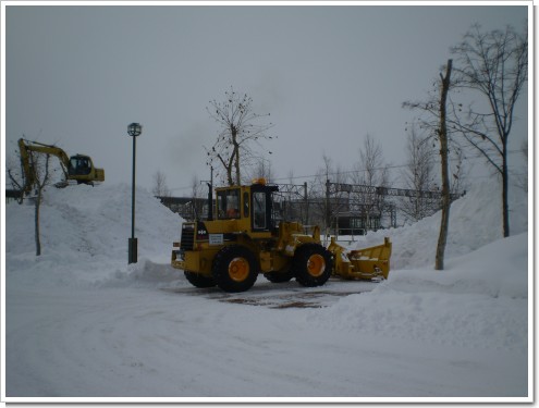 雪押し