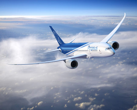 ボーイング B-787 ドリームライナー 初飛行 招待状 ボーイング B-787 ドリームライナー 初飛行 招待状