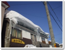 岩見沢市 Ｋ様宅屋根雪下ろし