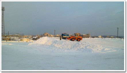 雪捨て場１