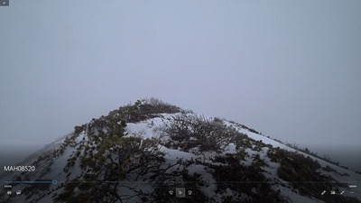 １０　山頂目前