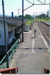 豊沼駅ホーム