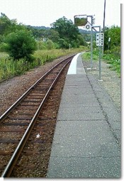 沼ノ沢駅ホーム２