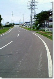 西川向中線道路２