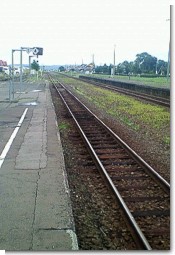 由仁駅ホーム