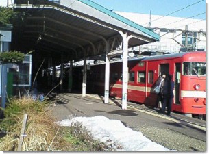 砂川駅ホーム