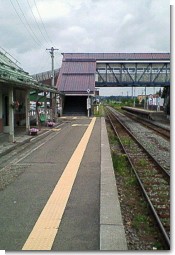 上富良野駅ホーム
