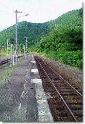 島ノ下駅　野花南方面