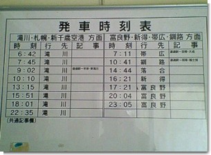 島ノ下駅時刻表