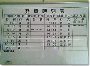 島ノ下駅時刻表