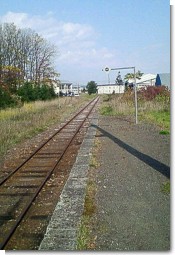 新十津川駅ホーム２