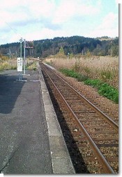 恵比島駅ホーム