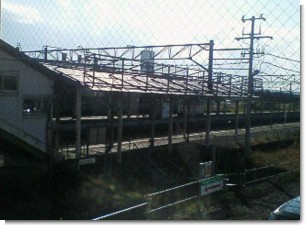 深川駅ホーム