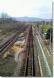 平岸駅ホーム２