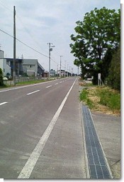 西川向中線道路