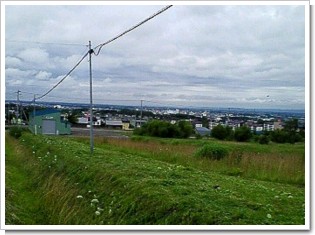 日の出町から見た風景